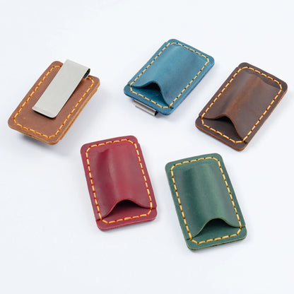 Leather Notebook Pen Holder with Clip Bookmark Book Accessories Convenient Portable Travel Supplies Office School Stationery