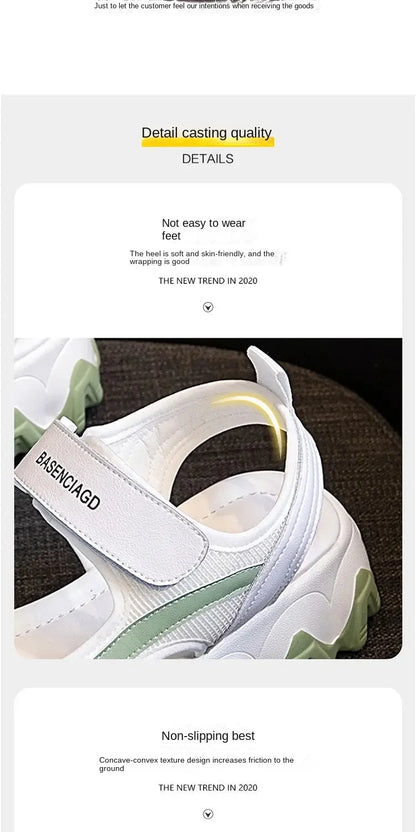 Summer Chunky Sandals for Women Fashion Platform Sandal Ladies Designers Casual Wedges Sandals Female Brand Sports Sandals