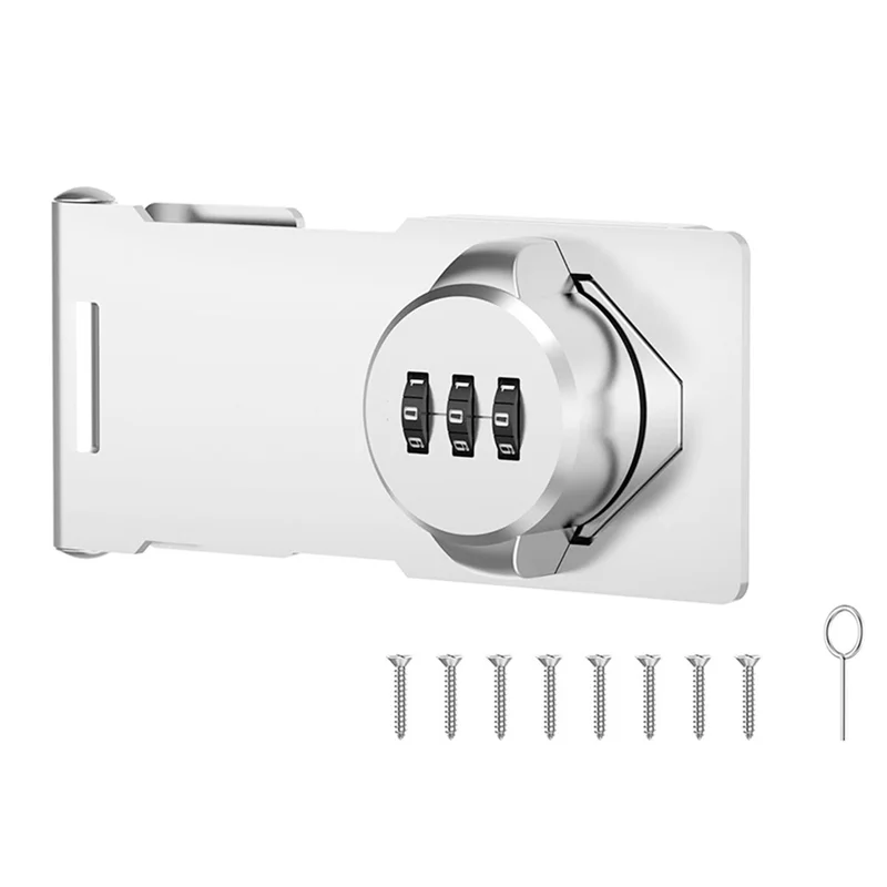 Daily Sale Keyless Cabinet Combination Latch,Cabinet Password Locks For Cabinet,Mailbox,Office File Cabinet Lock Silver Easy To