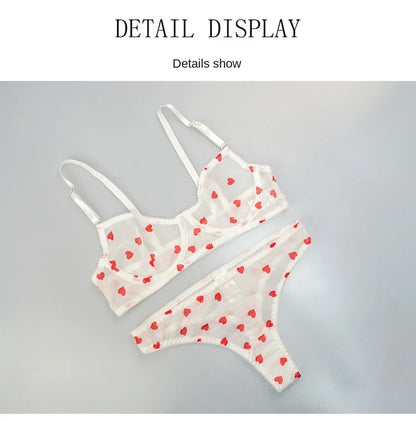 Female Lingerie Sexy Lingerie for Women Body Shorts Push-up Bra Fancy Woman Underwear Transparent Intimate Lingerie Set