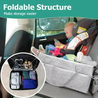 Baby Diaper Bag Felt Diapers Storing Baby Products Nursery Supplies Storage Bag Foldable and Portable Essential Mother's Handbag