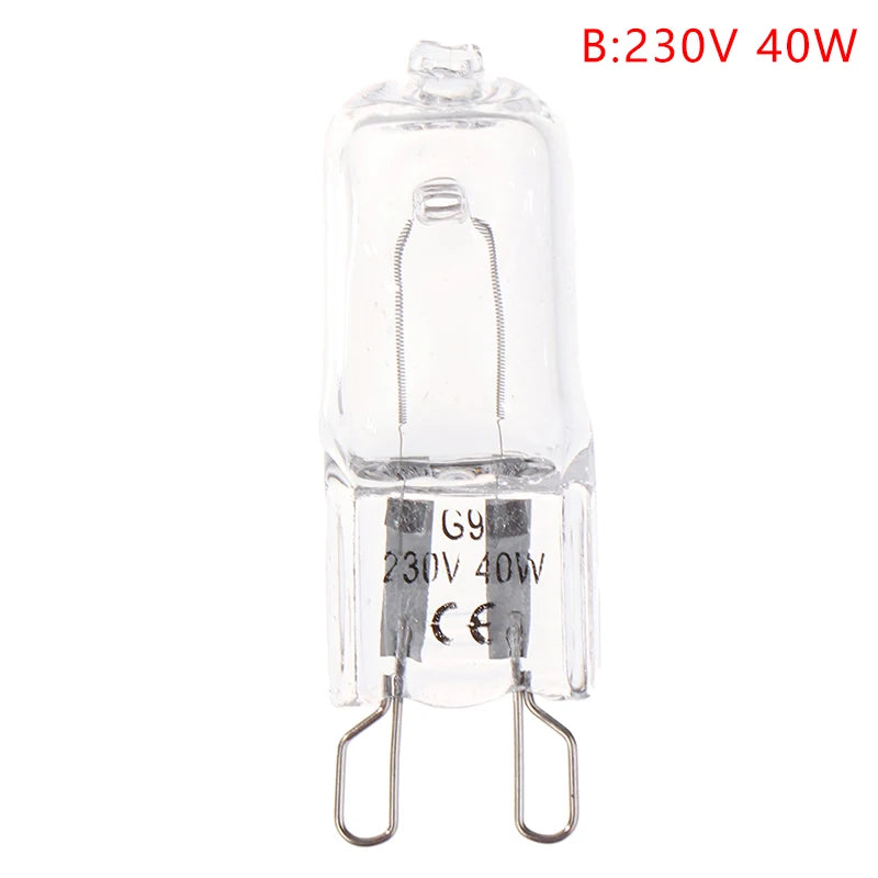 Hot 40W G9 Oven Light High Temperature Resistant Halogen Bulb Lamp For Refrigerators Ovens Fans