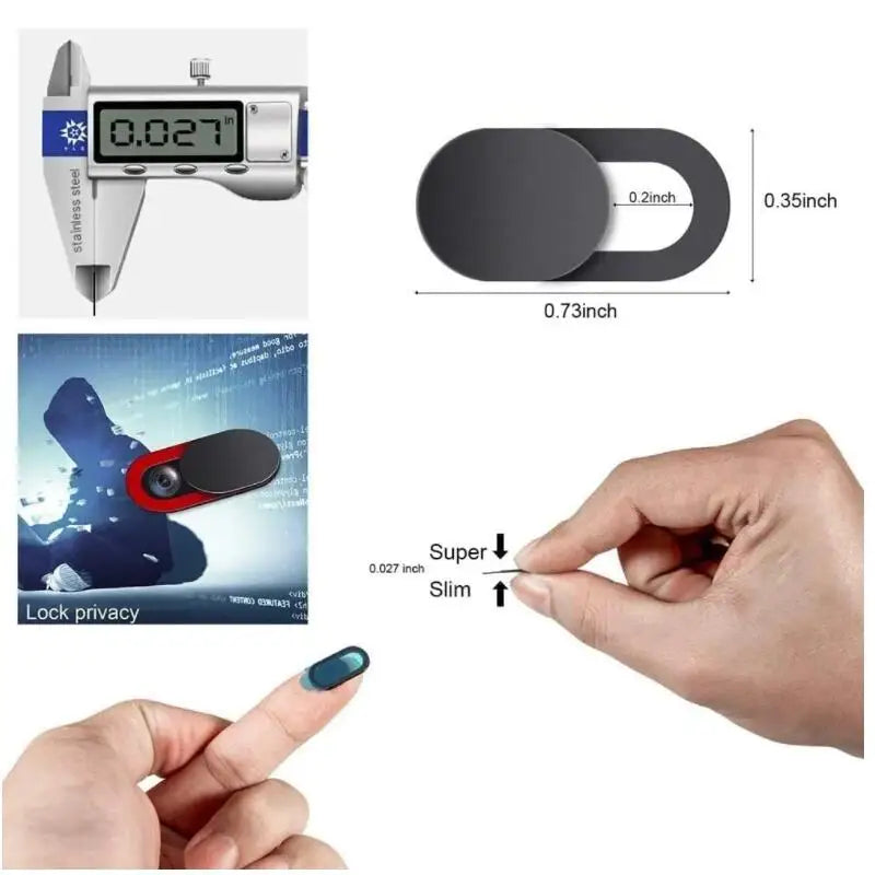 5/10 Pcs Webcam Cover Tablet Laptop Camera Covers Slider Mobile Phone Antispy For iPad PC Macbook Tablet Lenses Privacy Sticker