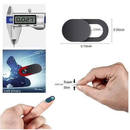5/10 Pcs Webcam Cover Tablet Laptop Camera Covers Slider Mobile Phone Antispy For iPad PC Macbook Tablet Lenses Privacy Sticker