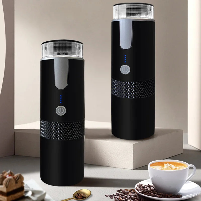 Coffee Maker Electric Capsule Ground Coffee Brewer Portable Coffee Machine Fit Coffee Powder and Coffee Capsule