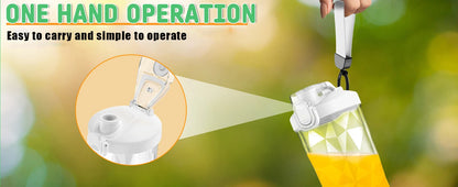 Portable Blender for Smoothies Shakes Juice Personal Small Mini Glass Mixer USB Rechargeable Electric Handheld Watter Bottle