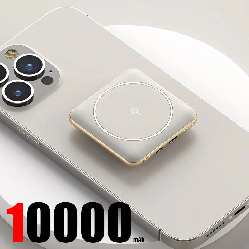 30000mAh Large Capacity Super Fast Charging YM-545 Portable Power Bank Magnetic Wireless Charging Power Bank Mobile Power Bank