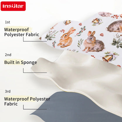 INSULAR Baby Diaper Changing Pad Portable Diaper Bag Waterproof Infant Nappy Sheet Multi-functional Mother-Baby Nursing Products