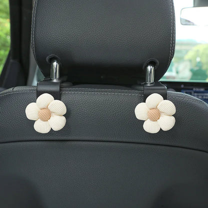 Car Hooks Portable Car Seat Headrest Organizer Hooks Vehicle Seat Back Hook For Purses Bags