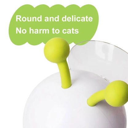 Interactive Cat Toy Intelligent Sensing Creative Cat Teasing Stick Scratch Resistant Durable USB Rechargeable Caterpillar Toys