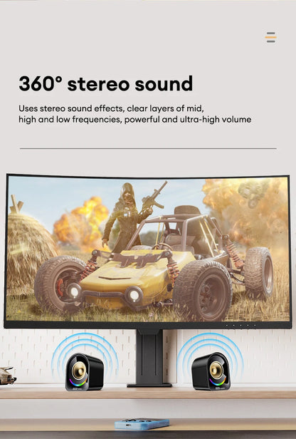 Original Lenovo A02 Wireless Bluetooth Speakers Deep Bass Sound Outdoor Soundbox Music RGB Lighting Long Standby Loudspeakers