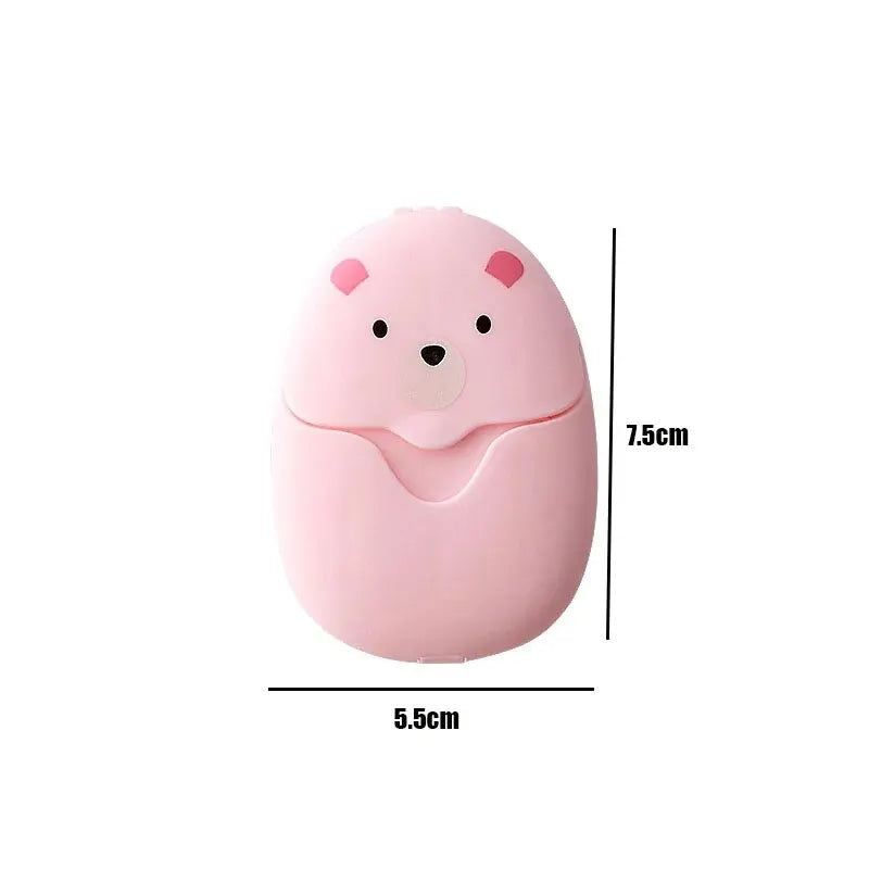 Hand Washing Pads For Outdoor Travel Portable Soap Pads Disposable Hand Washing Soap Paper Soap Pads