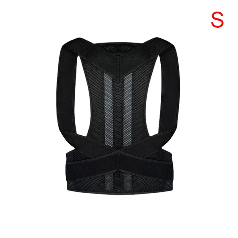 Posture Corrector Back Brace Stop Slouching And Hunching Adjustable Back Trainer Unisex Correction Belt