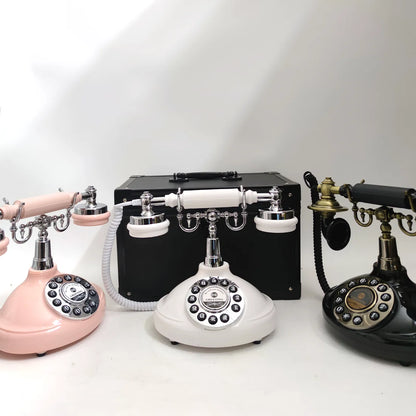 Audio Guest Book Wedding Telephone Classic Retro Craftsmanship Wedding Guestbook For Confessional Wedding Birthday Party Messag