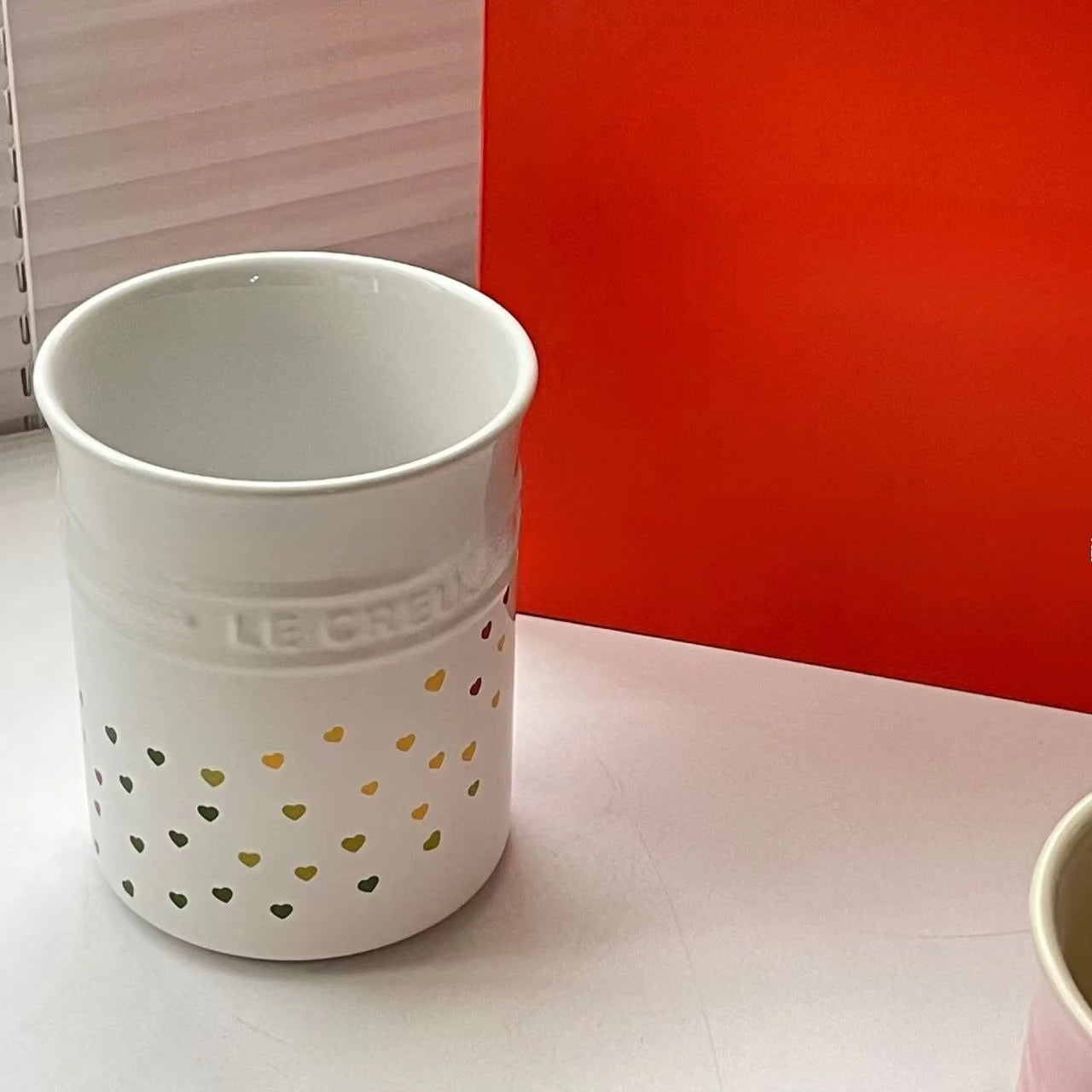 Kitchen Utensil Holder Countertop,Ceramic Storage Organizer,Cooking Tool Caddy Canister,Porcelain Tableware Container Jars Boxes