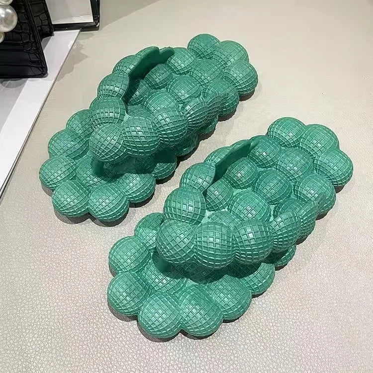 Flip-flops female summer wear ins fashion Korean version of all kinds of home indoor non-slip can wear flat slippers