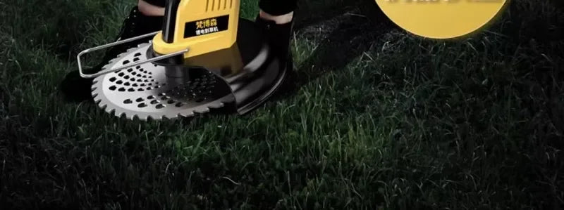 Electric lawn mower Small household lawn Lithium battery rechargeable  mower High power lawn mower