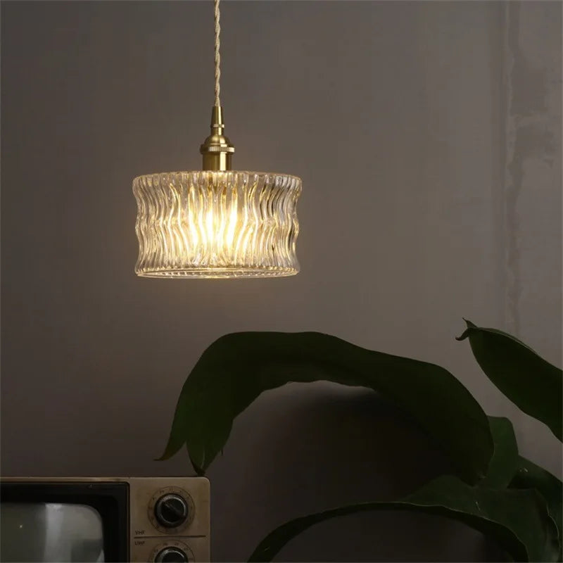 Lamps for Living Room  Room Decor Bedside Light Luxury Creative Restaurant Balcony Porch Glass Pendant Lights Lamp