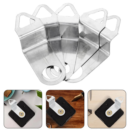 5 Pcs Clock Movement Hook Wall Clock Hooks Diy Clock Kit Clock Pendulum Hook Clock Parts Accessories Clock Replacement Kit Home