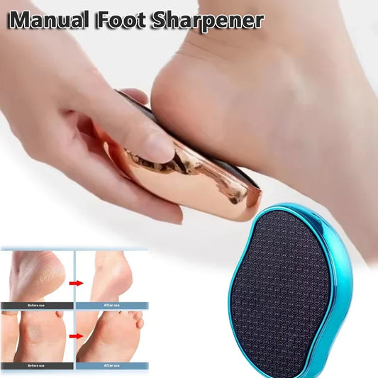 Foot grinder to remove dead skin foot rubbing board grinding calluses nano glass foot scrubber repair foot scraping heel tool