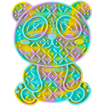 Pet Slow Feeding Mat Dog Silicone Lick Mat Slow Food Plate Dog Sucker Food Training Dog Feeder Supplies