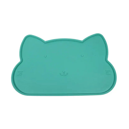 Silicone Pet Feeding Dog Cat Bowl Food Mat Non-Stick Waterproof Pet Food Feeding Pad Puppy Feeder Tray Water Cushion Placemat