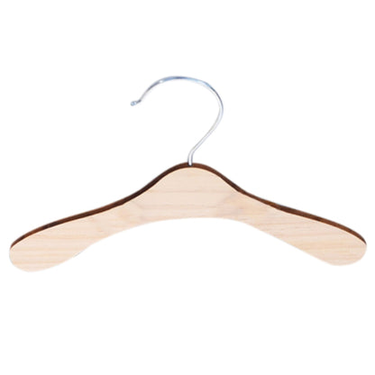 10 Pieces Wooden Pet Apparel Hangers Wooden Portable Clothes Hanger Durable Gift
