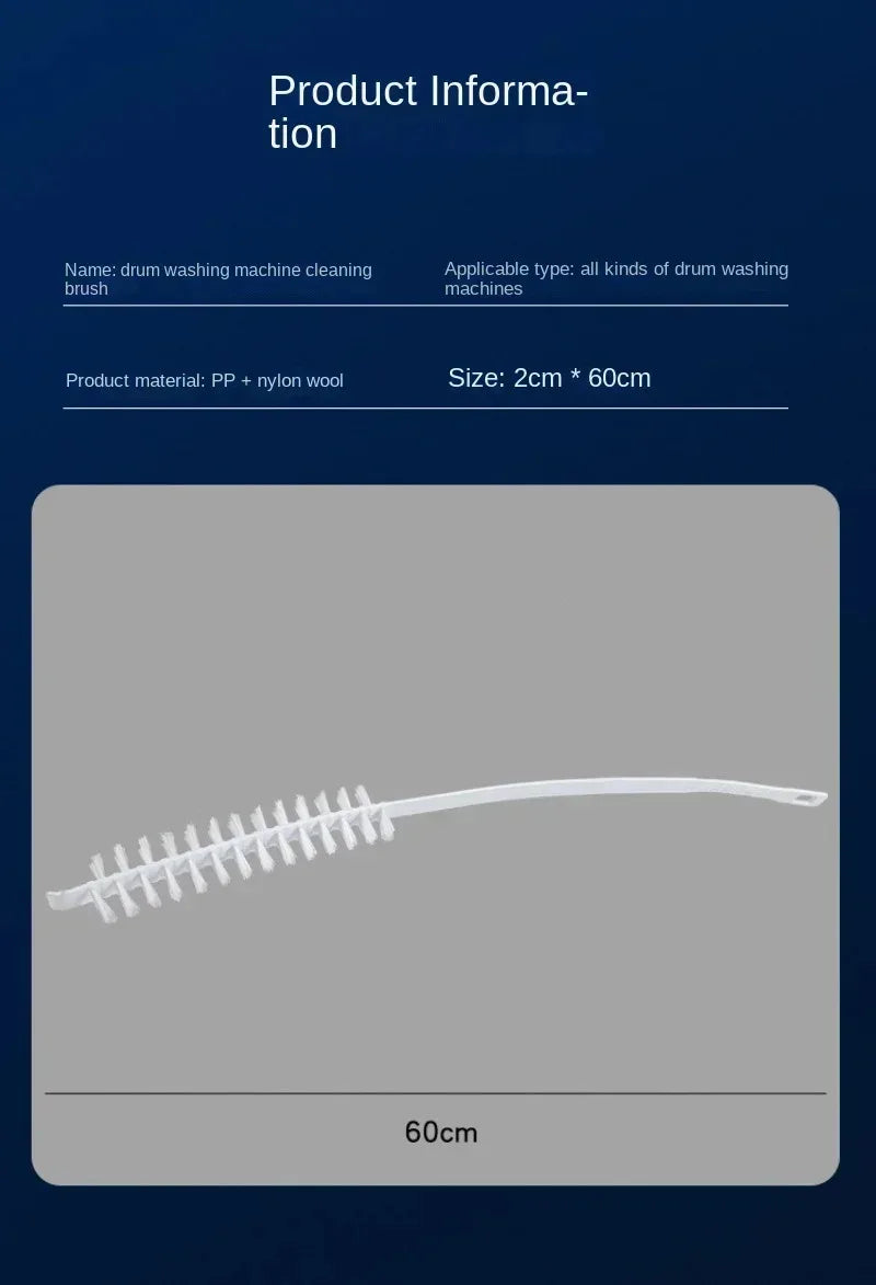 Cleaning Brush Flexible Long Multipurpose Duster Washing Machine Dryer Cleaning Scrubber Lint Remover Radiator Cleaner Brushes