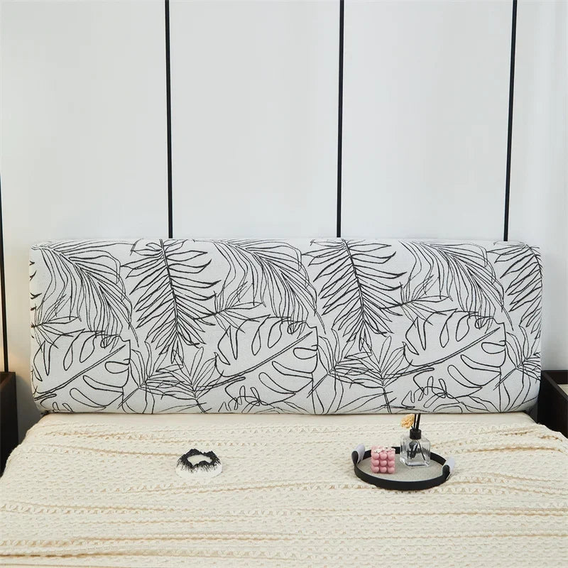 Headboard Bedhead Cover Dust Cover Double Bed Covers Durable Bed Back Protection Elastic All-inclusive Bedhead Cover Home Decor