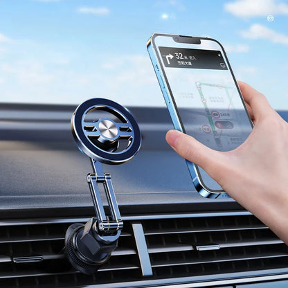 Eary for Magsafe Car Mount Magnetic Phone Holder for Car Vent 360°Rotation Folding for iPhone 16 15 14 13 Pro Max All Phones