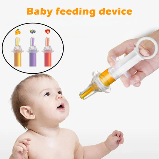 NEW Baby Feeder Children's Food Grade Needle Feeder Squeeze Dropper Medicine Dispenser Baby Anti-choking Feeder