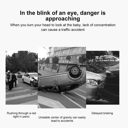 Car Seat Back Rear View Mirror Adjustable 360 degrees Rotatable Baby Kids Car Safety Rear Back Seat Monitor Rearview Mirror