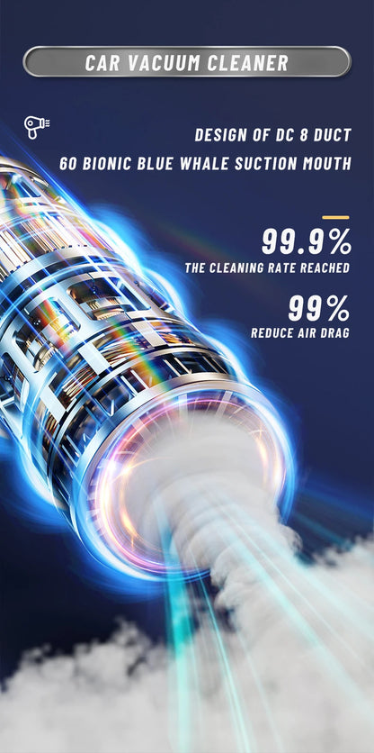 Car Vacuum Cleaner Auto Robot Wireless Cleaning Machine Automotive Car Accessories Home Appliance Tools  Strong Suction Cleaners