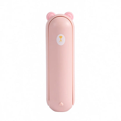 Cartoon Foldable Lint Remover Portable Handheld Lint Roller Clothes Hair Lint Sticking Brush
