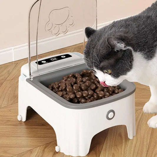 Smart Pet Feeder Automatic Pet Dispenser Sensor Timed Cat Feeder Dog Slow Food Dry Wet Feeding Machine Cat Dog Bowl