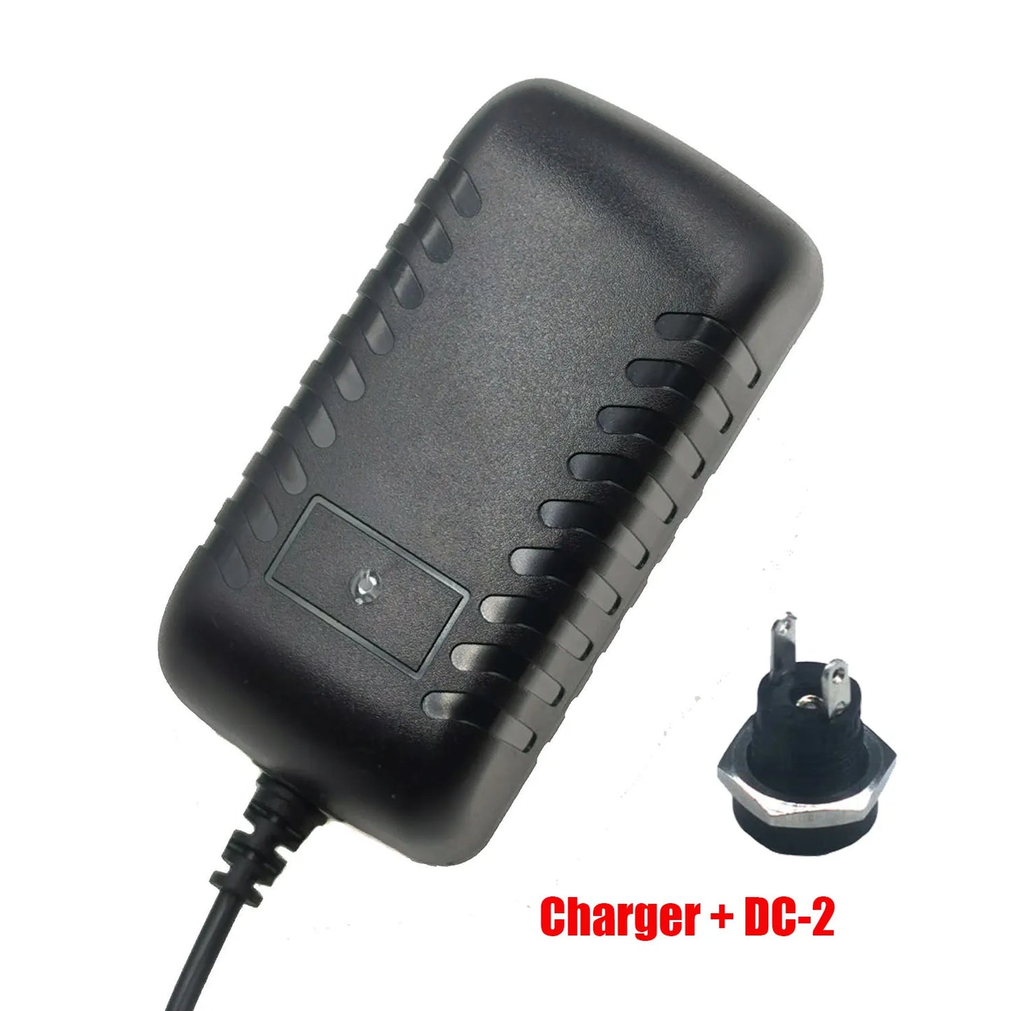 12.6V 2A Li-ion battery charger for 10.8v 11.1v battery 3S 18650 battery pack connector DC5525