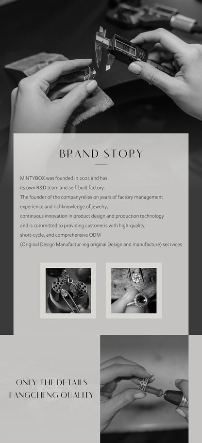 MINTYBOX 1.0ct Color Blue Moissanite Ring S925 Silver D VVS1 Lab Grown Diamond Halo Engagement Rings For Women Wedding Jewelry