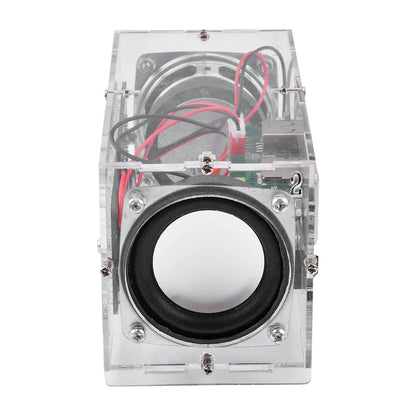 DC3.7-5V DIY Bluetooth Speaker Kit Electronics Flash the lights along to the music DIY Sound Soldering Electronic Kit Speakers