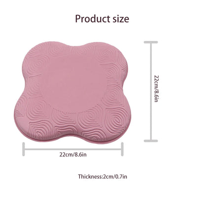 2Pcs Yoga Knee Pad Yoga Kneeling Support Elbows Cushion Mat Yoga Knee Cushion Yoga Kneeling Protective Pad for Home Gym Fitness