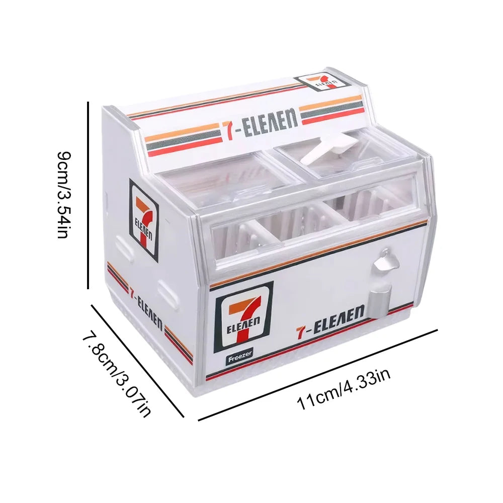 Freezer Shape Fridge Magnets Magnets Stickers Decorative Mini Magnets Decals Strong Suction Fridge Stickers for Kitchen Locker