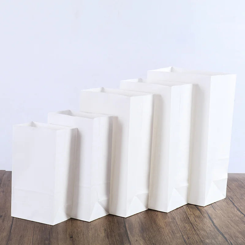 Customized Kraft Paper Bags, Food Bags, Refrigerator Storage, Hamburger Oil Proof, Pharmacy, Disposable Takeaway Packaging Bag