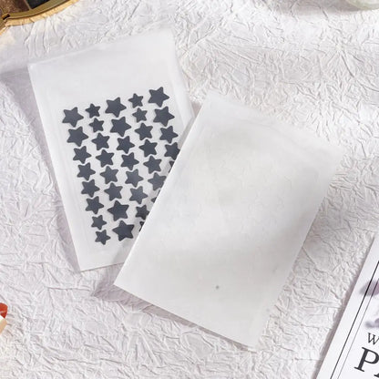 40pcs Colorful Star-Shaped PE Pimple Patches - Cute and Invisible Pimple Cover Stickers for Pimple Removal