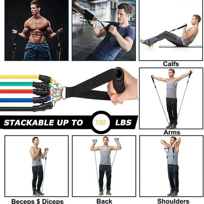 Beginner Fitness Equipment, Exercise Rubber Bands, Lightweight Resistance Bands, Fitness Training, Portable Elastic Bands