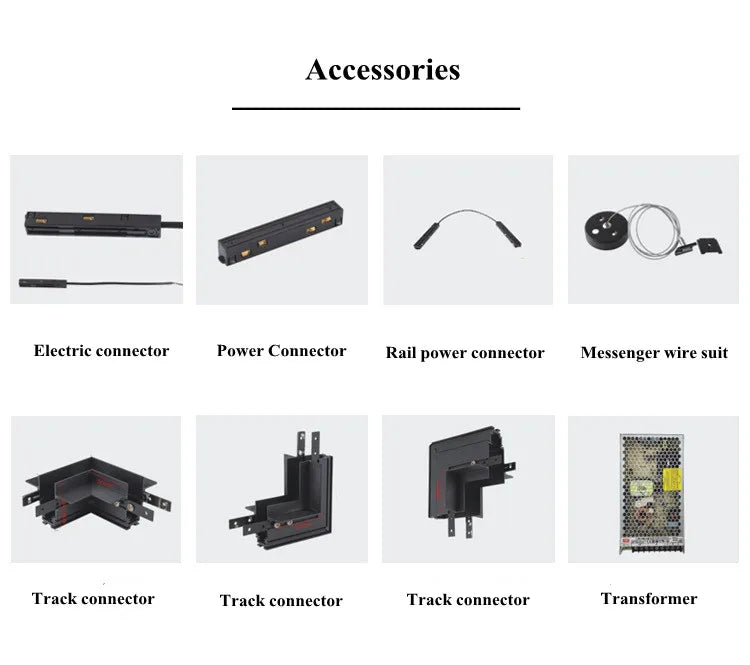 Magnetic Track Light Grille Flood Lamp Modern Embedded Flexible Linear Fixture LED Spotlight DC48V Ceiling Indoor Living