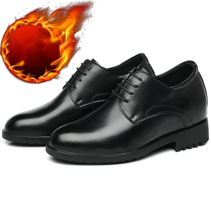 Banquet Inner Increase Men Shoes Invisible Elevator 10cm Black Height Increasing Formal Leather Shoes Business Men Wedding Shoes