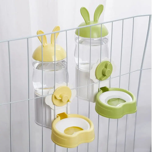 Portable Water Drinking Dispenser 800ml Large Capacity Automatic Water Drinker Easy To Clean Durable Pet Water Dispenser