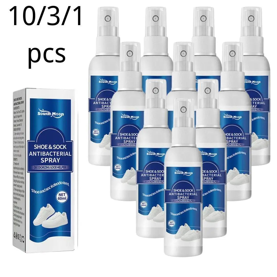 10/3/1pcs Shoe Shock Antibacterial Spray Foot Odor Shoes Stink Freshener Socks Odor Remover Spray Refresh Antiperspirant