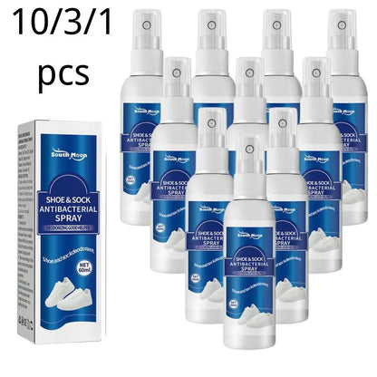 10/3/1pcs Shoe Shock Antibacterial Spray Foot Odor Shoes Stink Freshener Socks Odor Remover Spray Refresh Antiperspirant