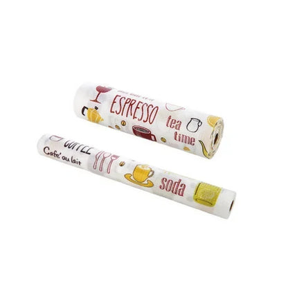 1 Roll Waterproof Table Mats Drawers Cabinet Shelf Liners Thickened Oilproof Mat Cartoon Table Pads Kitchen Table Decoration