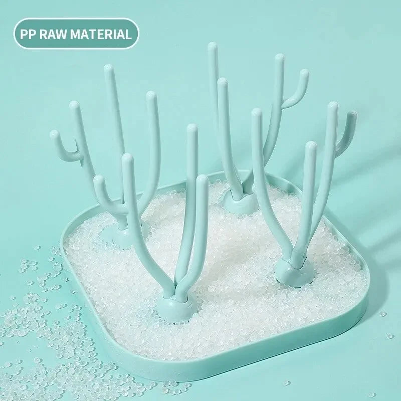 Multifunctional Bottle Dry Rack Baby Bottle Drain Drying Racks Baby Bottle Cleaning Dryer Drainer Storage Drying Rack Holders